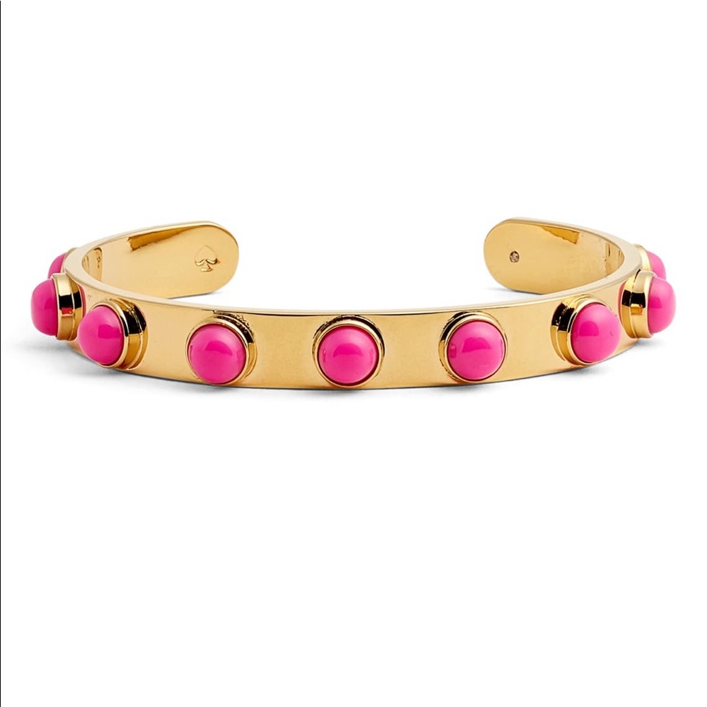 Kate Spade Tag Along Cuff Pink